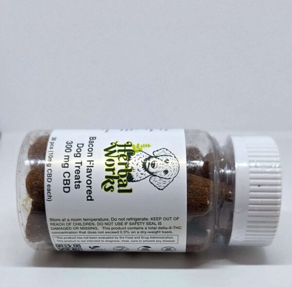 Bacon Flavored Dog Treats 300 mg CBD - Image 2