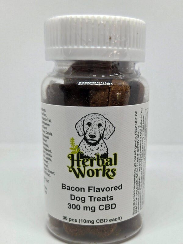 Bacon Flavored Dog Treats 300 mg CBD - Image 3