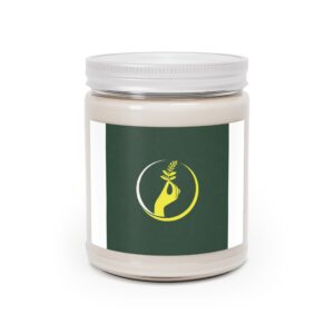 Scented Soy Candles with White Lid, 9oz